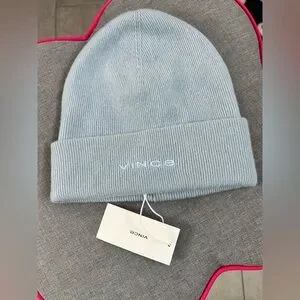 NWT Cashmere-Wool Vince Light blue Beanie Vince | Accessories | Nwt Cashmerewool Vince Light Blue  main image 4